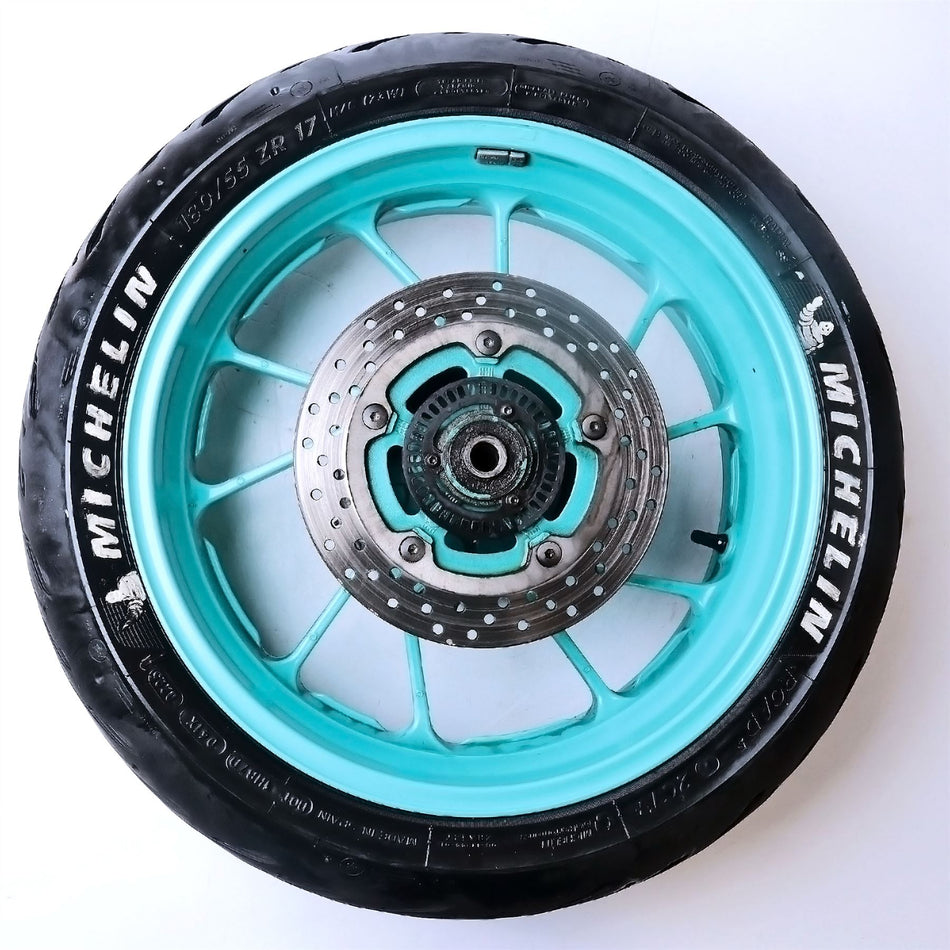 2024 Yamaha MT-07 Rear Wheel, Tyre, Disc & Sprocket - 2DR2533800P0