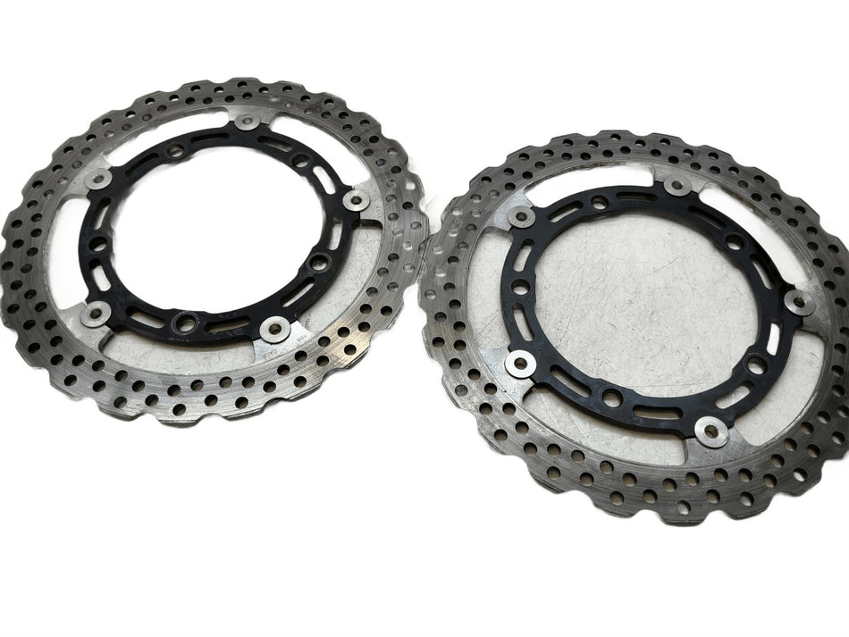 2022 Kawasaki Ninja 650 Front Brake Discs Pair 410800666