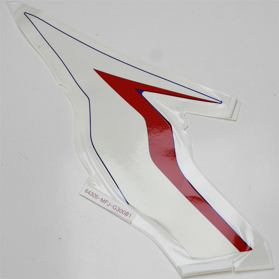 2010 HONDA CBR600RR R/H Right Fairing Cowling Decal Graphic  - 64305MFJG30ZA