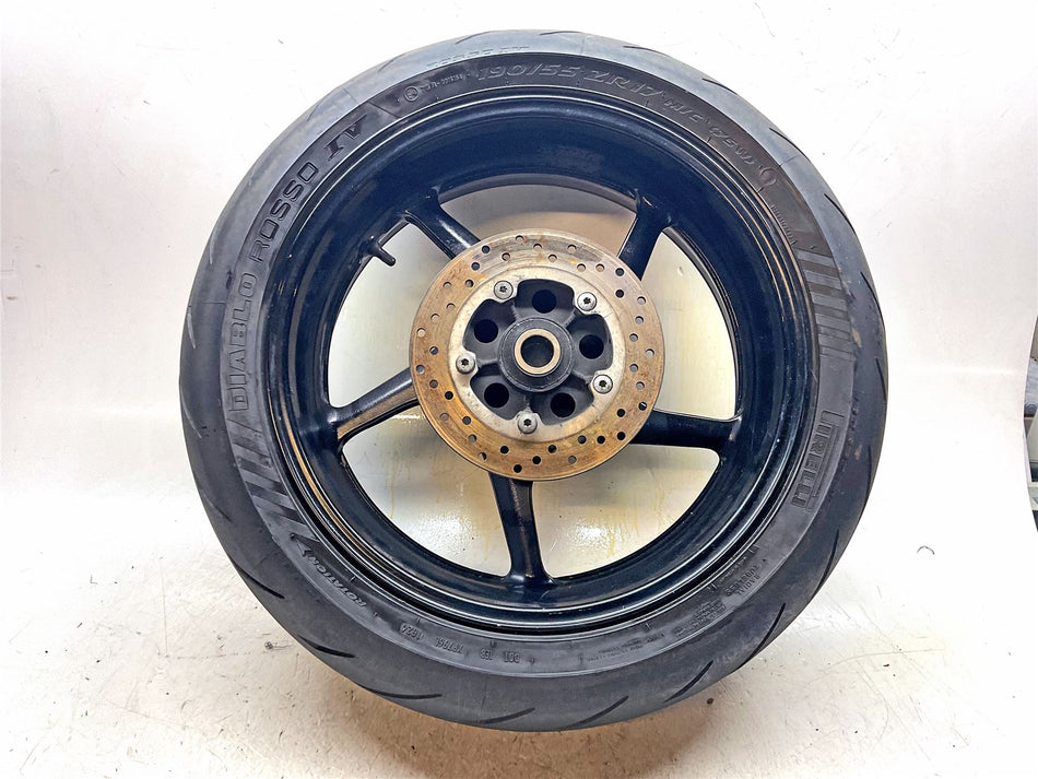 2010 Yamaha YZF R1 Rear Wheel, Disc & Tyre - 5VY25338008L