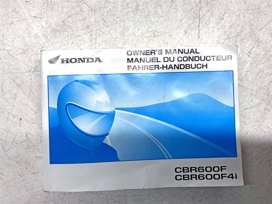 Honda CBR600F Owners Manual