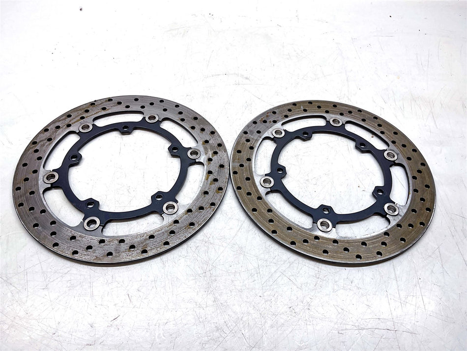 2025 Yamaha MT-09 Front Brake Discs (Pair) - 1RC2581T0000