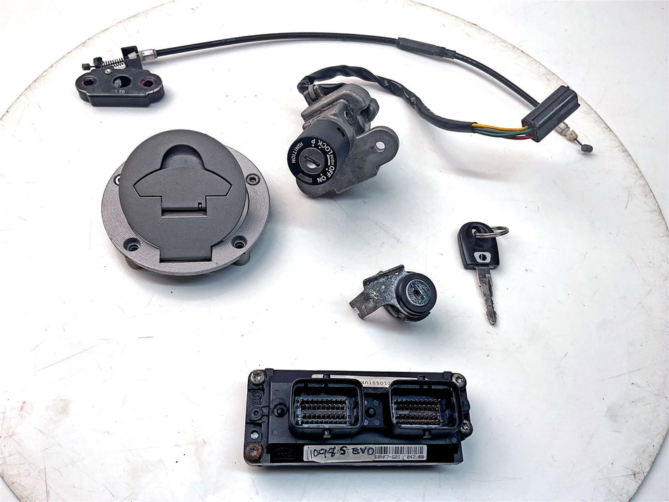 2009 Ducati 848 Full Lock Set / Key Set / Ecu - 13119 Miles - 28641571F