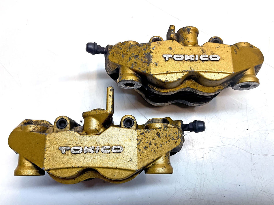 2004 Suzuki GSX-R1000 Front Brake Calipers Pair - 59100-41G00-999