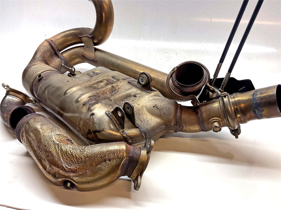 2020 KTM 1290 Super Duke R Exhaust Manifold & Presilencer  - 61705050000