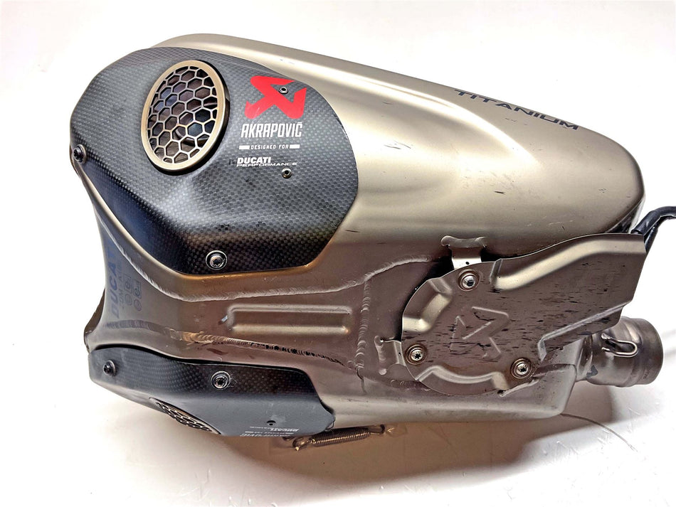 2021 Ducati Panigale V4 SP Akrapovic Ducati Performance Silencer - 96423701BA