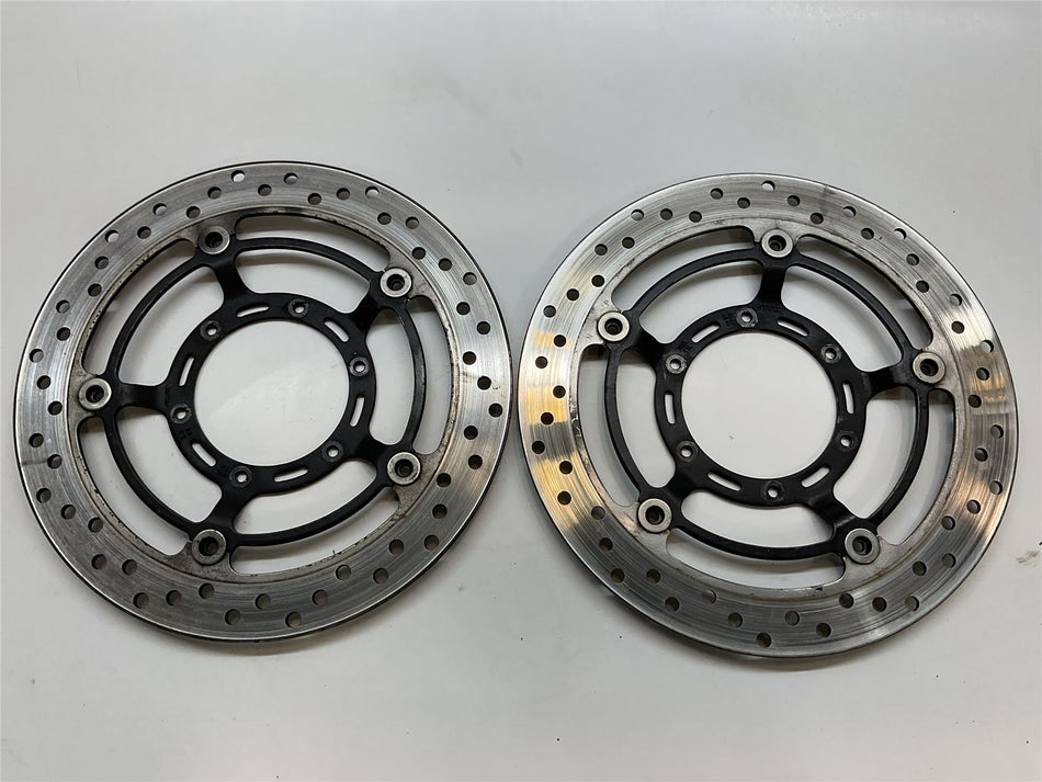 2010 Honda CBF600 Front Brake Discs (Pair) - 45120MFAD01