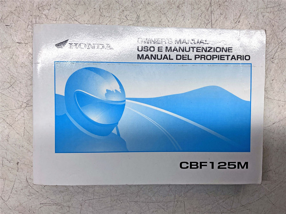 Honda CBF125 Owners Manual