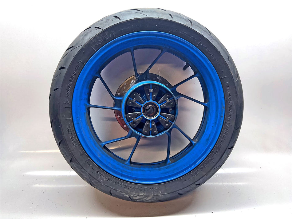 2023 Suzuki GSX-8S Rear Wheel, Tyre & Disc - 6411125L00QZB