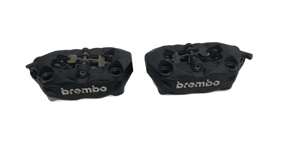 2025 Moto Guzzi V7 Sport 850 E5 ABS Brembo Front Brake Calipers Pair Black