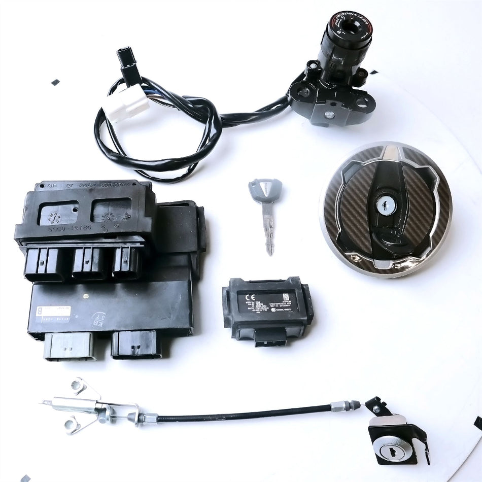2019 Kawasaki Ninja ZX6R ZX636 Lockeset & ECU`S - 510490735