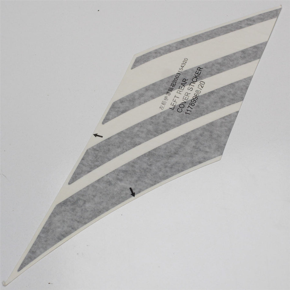 PEUGEOT SPEEDFIGHT 4 50 TOTAL L/H Left Rear Cover Decal Graphic - 803562-POK