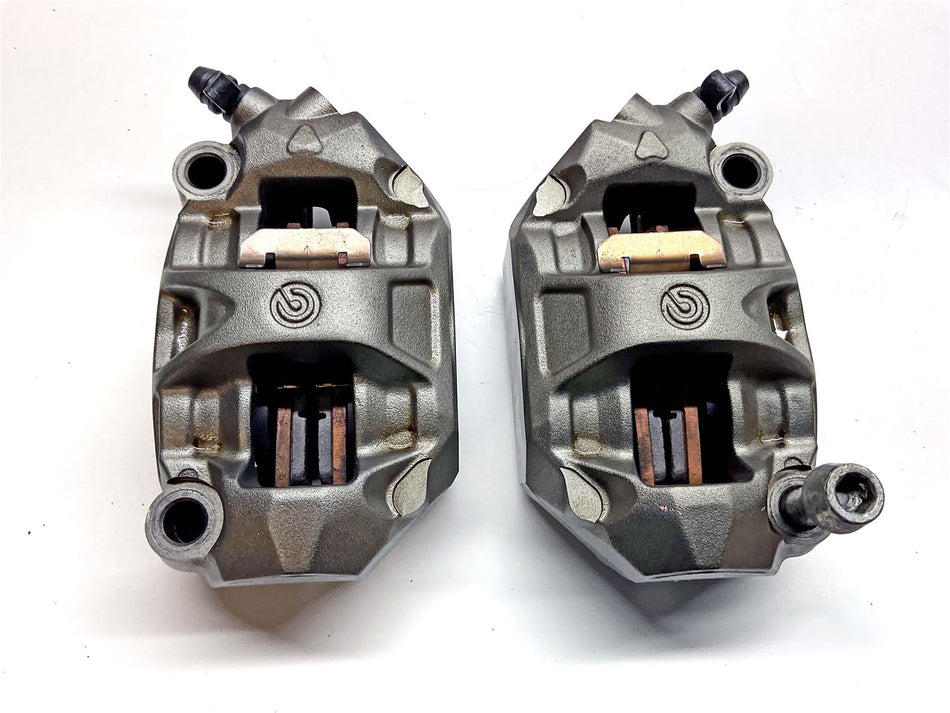 2018 Aprilia Tuono V4 1100 Factory ABS Front Brake Calipers Pair - 2B008010