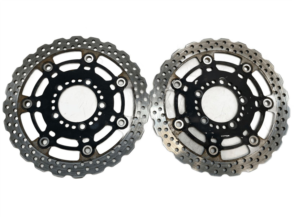 2014 Kawasaki ER6N Front Brake Discs Pair 41080058411H