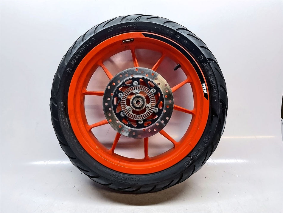 2020 KTM 390 Duke Rear Wheel, Tyre & Disc - 93010001044EB