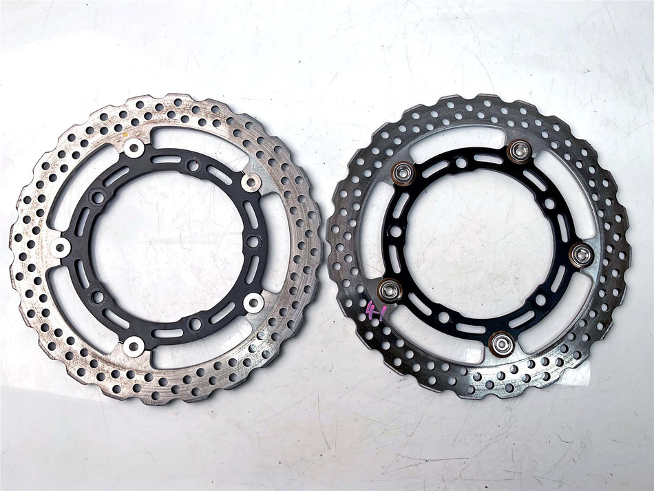 2025 Kawasaki Z650 ER650 Front Brake Discs (Pair) - 41080-0666-11I