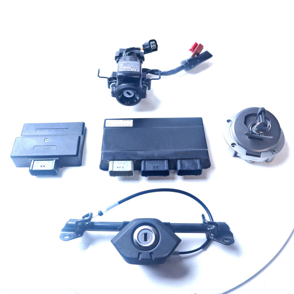 2023 Honda CB1000R Lock Set & ECU - 35010MKJE51