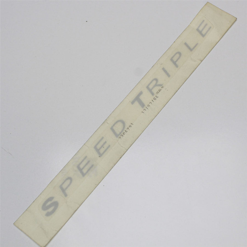 TRIUMPH SPEED TRIPLE Side Main Fairing Decal Graphic - T2304791