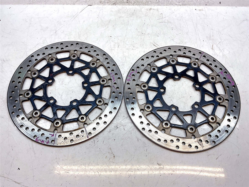 2014 Triumph Tiger 800 XC ABS Front Brake Discs (Pair) - T2024400
