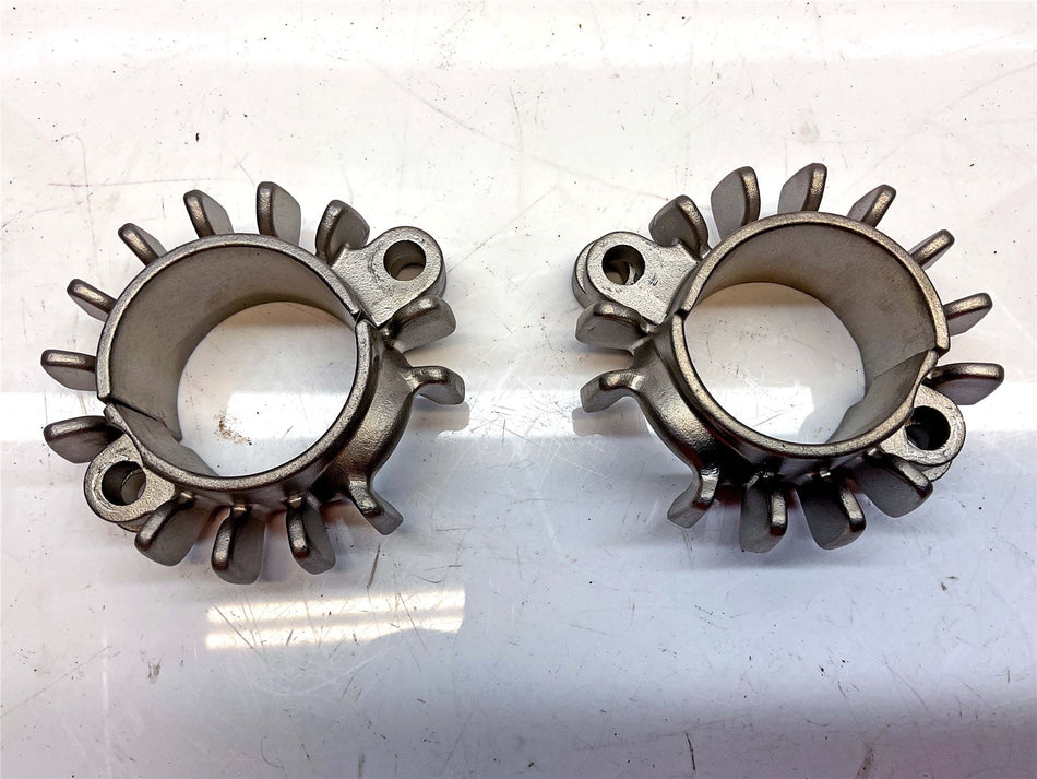 Triumph Bonneville T120 Left and Right Header Fins