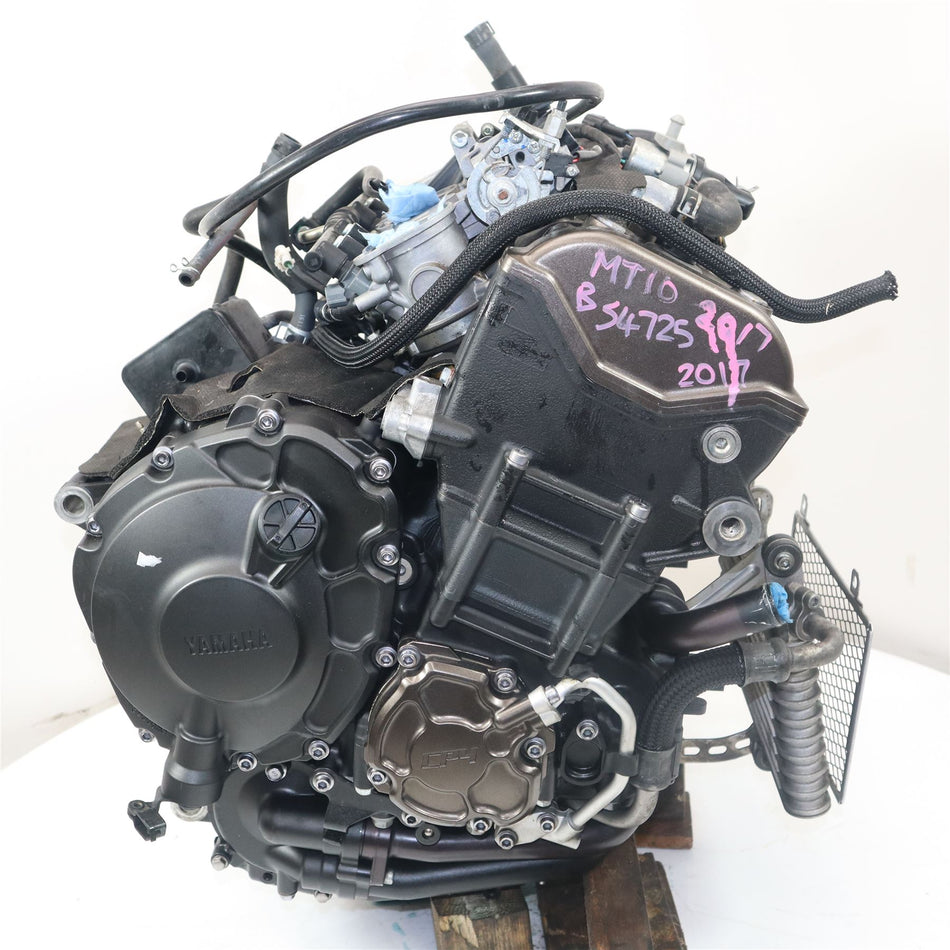 2017 YAMAHA MT-10 SP Complete Engine - Runner - (11838 Miles) - B54725