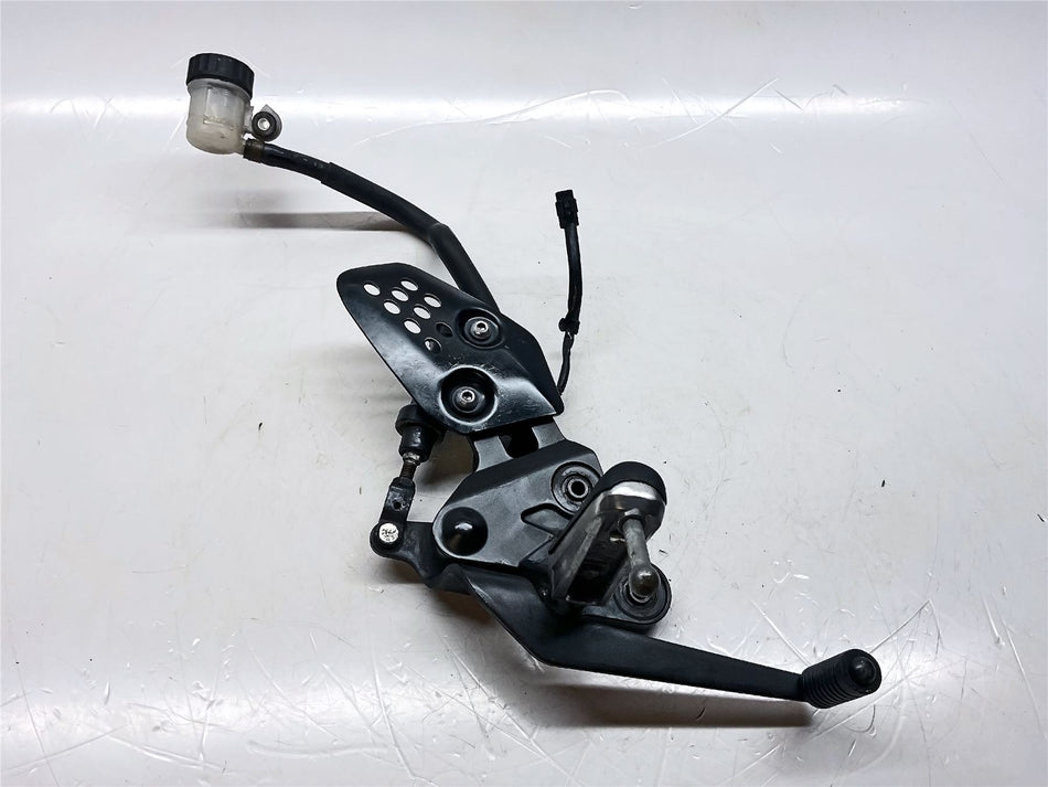 2019 Yamaha MT-07 Rear Brake Master Cylinder & Footrest Hanger - 4P52583V00