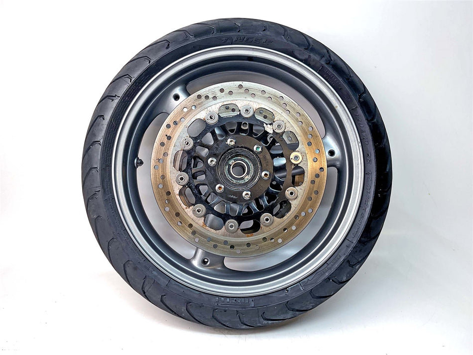 2004 Triumph Sprint ST Front Wheel, Discs & Tyre - T20000074