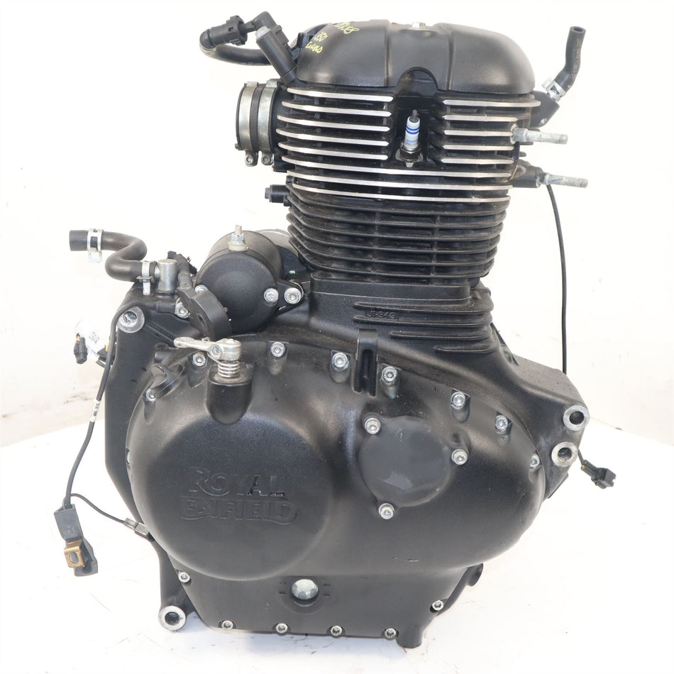 2021-2024 ROYAL ENFIELD METEOR 350 E5 Complete Engine (3,028 Miles) - B52638