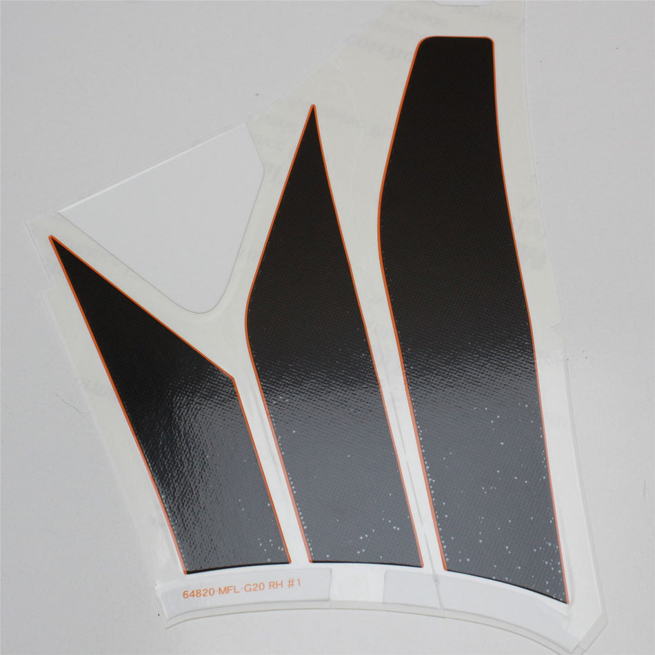HONDA CBR1000RR Fireblade R/H Right Fuel Tank Decal Graphic  - 64820MFLG20ZA