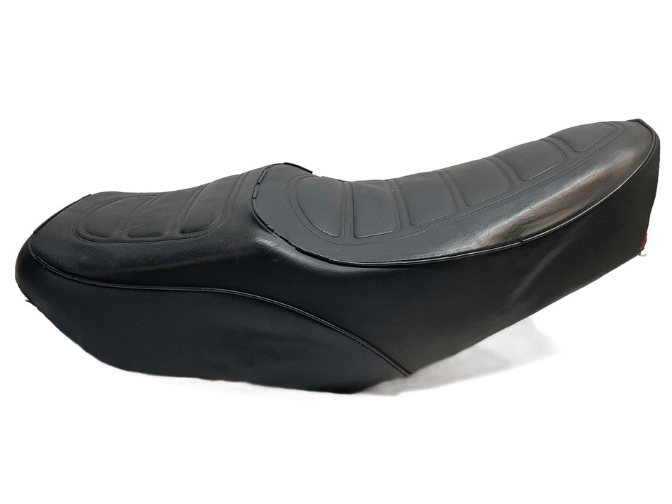 1980 Yamaha XS650 Seat Riders Pillion Dual Saddle Black
