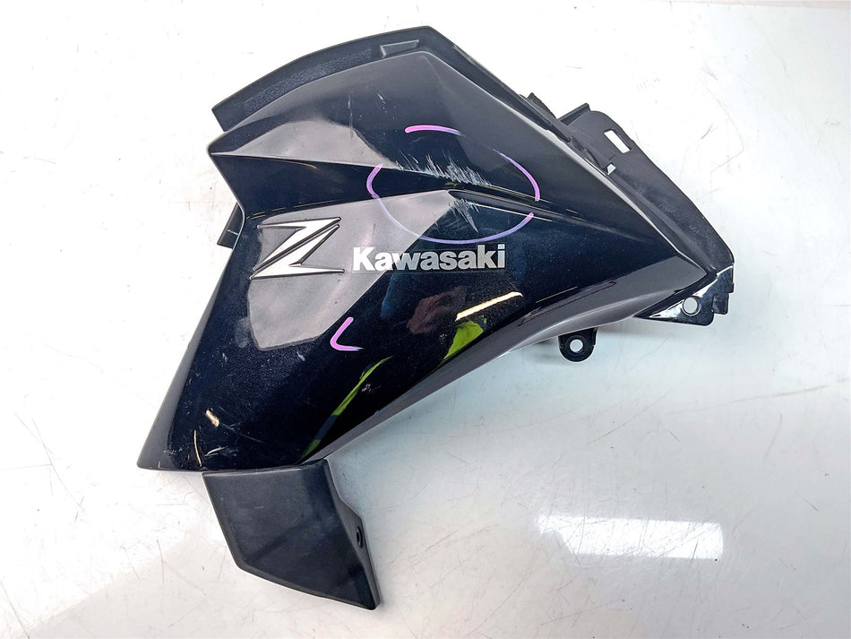 2016 Kawasaki Z800 ZR800 ABS Left Upper Side Fairing - 491250584
