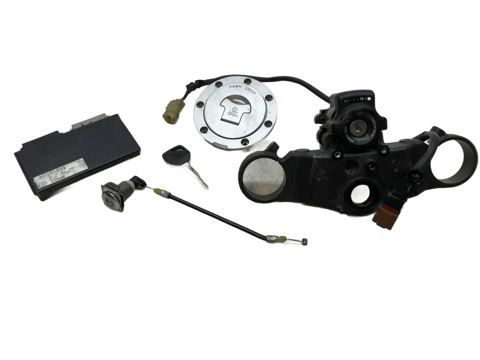 2004 Honda CBR1000RR Fireblade Full Lock Set Key ECU 38770MELD01