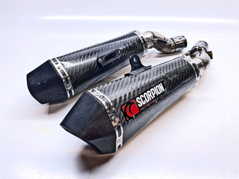 Kawasaki Z1000 SX Twin Slip-On Silencers - RKA108CEO
