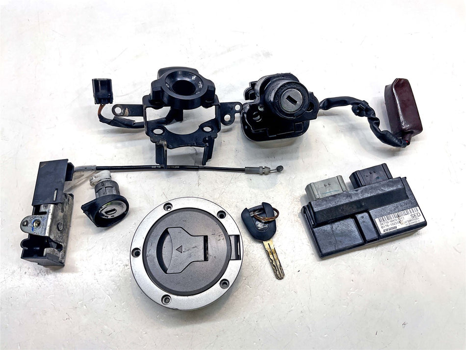 2019 Honda CBR650R Full Lock Set & ECU - 19298 Miles - 35010MKND50