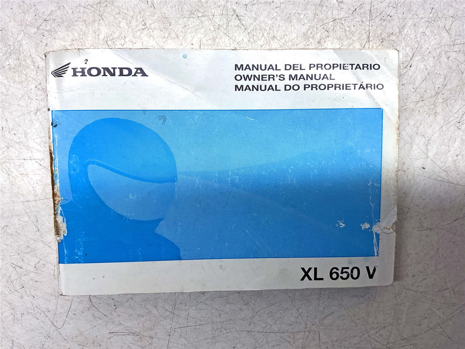 Honda Transalp XL650V Owners Manual