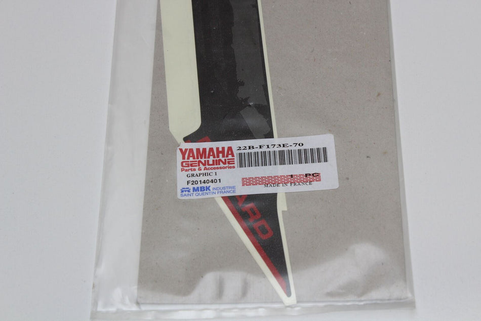 2009-14 YAMAHA WR125X L/H Left Fairing Decal Sticker Graphic # 22BF173E70