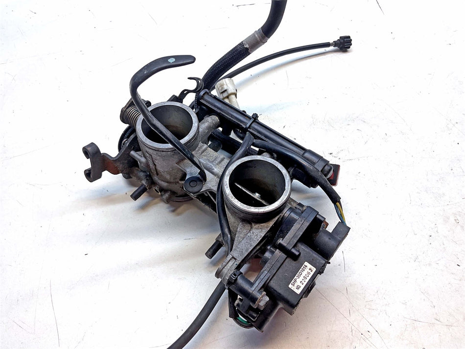 2007 Kawasaki Ninja 650 EX650 Throttle Bodies - Approx 23000 Miles - 16163-0084