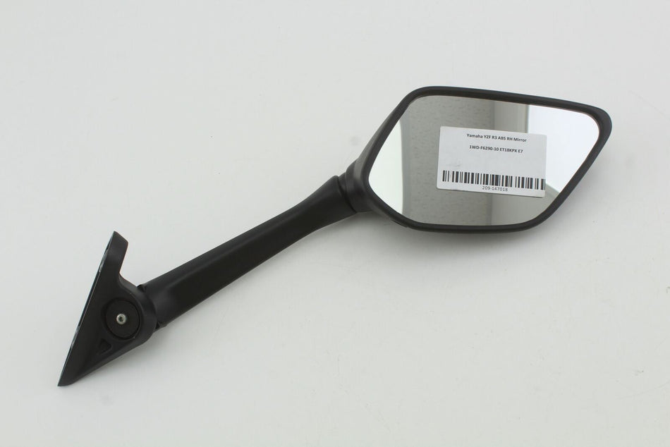 2018 YAMAHA YZF R3 right R/H Mirror # 1WD-F6290-10