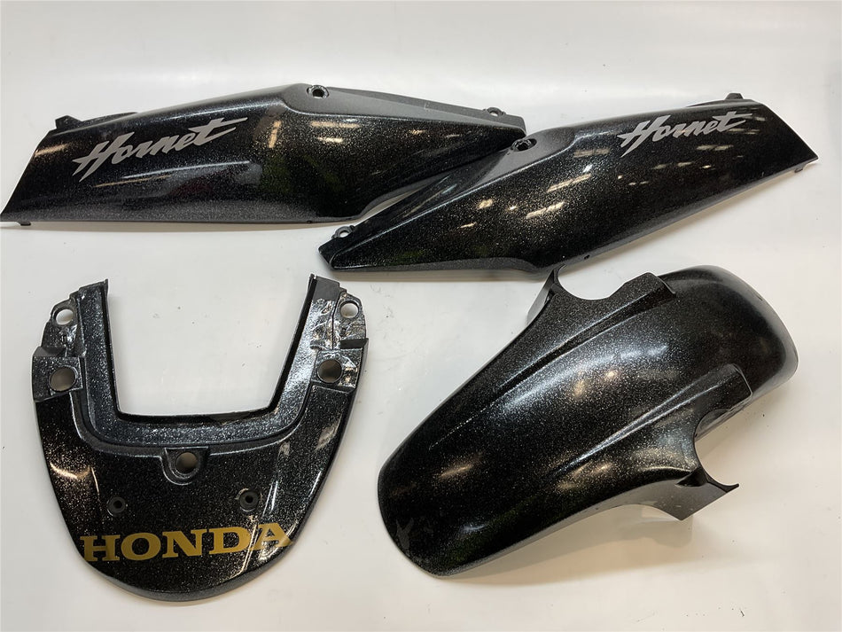 2010 Honda CBF600 Black Metal Flake Fairing Kit - 77320MERAD000