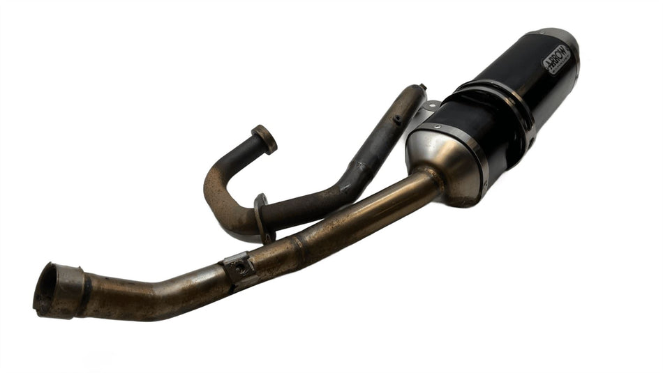 2010 Yamaha WR125 Full Exhaust System & Arrow Endcan 52505AON