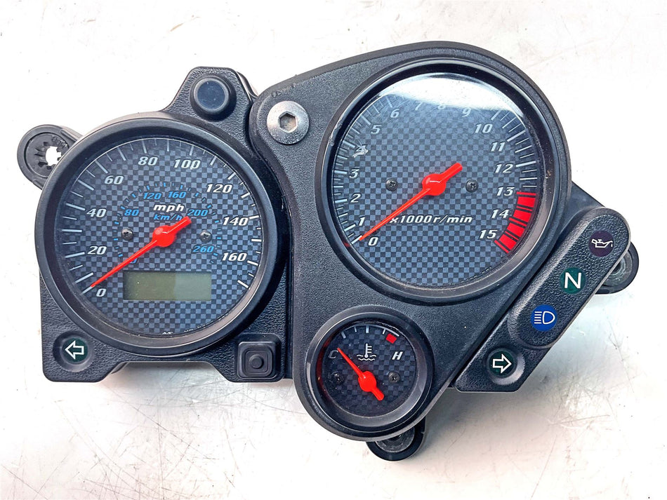 2001 Honda CB600F HORNET Speedometer - 50665 Miles - 37100MBZE01