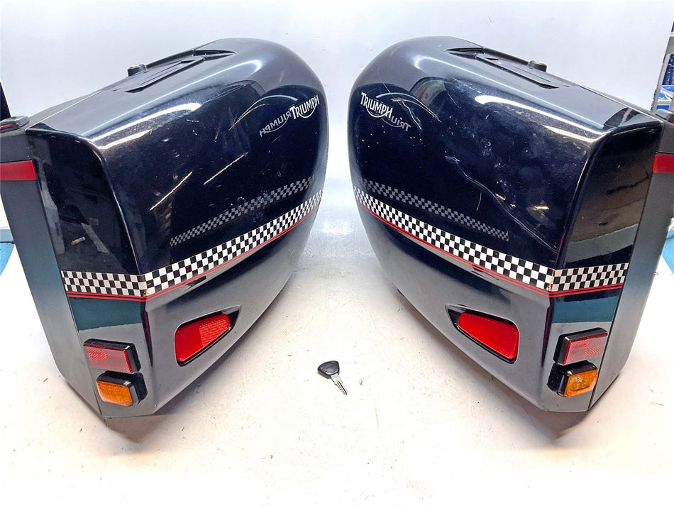 2011 Triumph Sprint GT Left and Right Panniers