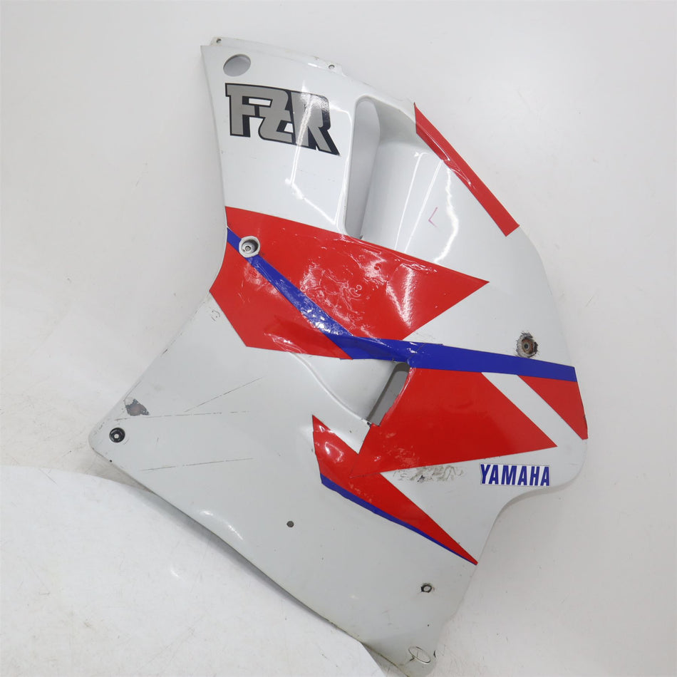 1990 YAMAHA FZR1000 L/H Left Main Fairing Panel - 3GMY283J2000