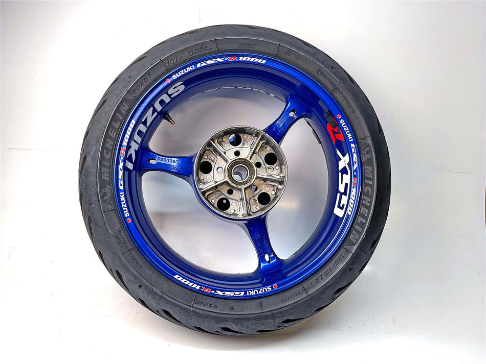 2008 Suzuki GSX-R1000 K8 Rear Wheel & Tyre - 6411141G00YLY