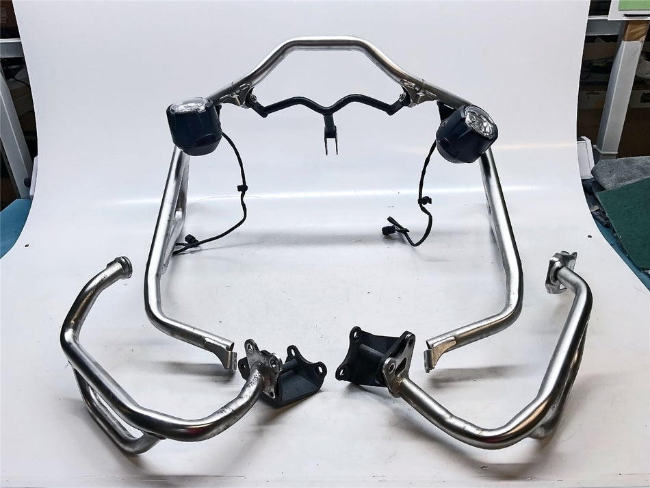 2021 Honda CRF1100L Africa Twin Upper & Lower Crash Bars & Fog Lights