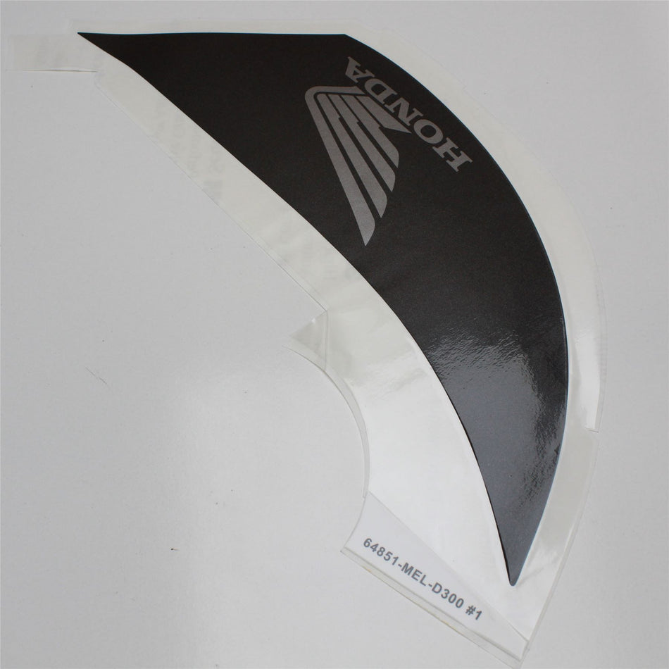 2007 HONDA CBR1000RR R/H Right Upper Fuel Tank Decal Graphic - 64851MELD30ZA