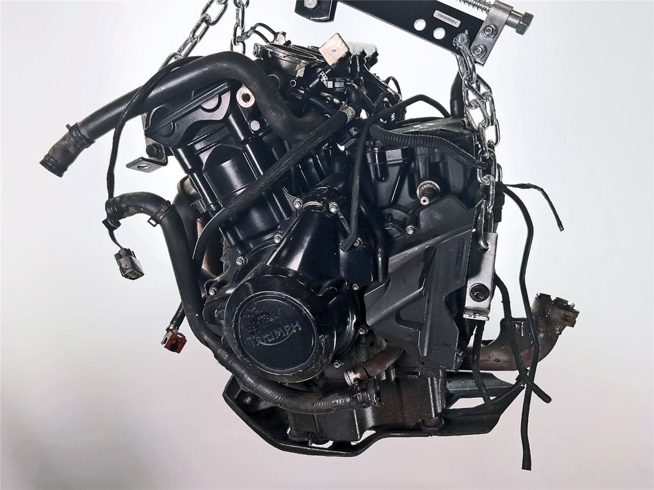 2014 Triumph Tiger 800 ABS Complete Engine 25,533 Miles Runs no Faults - B39209