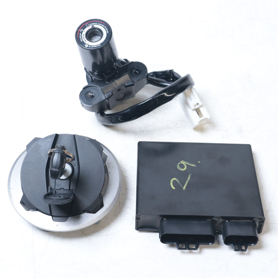 2021 Kawasaki Ninja 400 EX400 Lock Set - 27048-5144