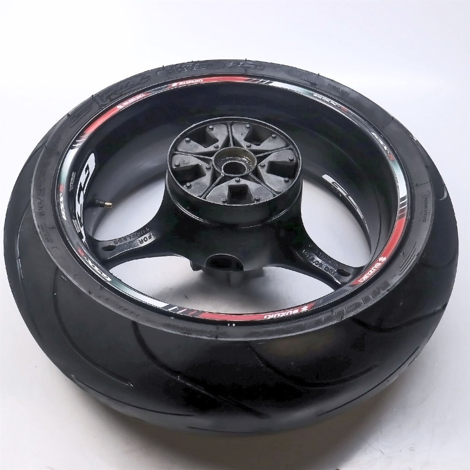 2008 Suzuki GSX-R1000 K8 Rear Wheel & Tyre - 6411141G00019