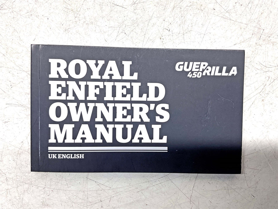 Royal Enfield Guerilla 450 Owners Manual